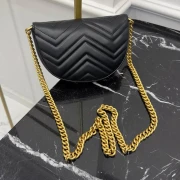 Marmont Metelassé Chain Mini