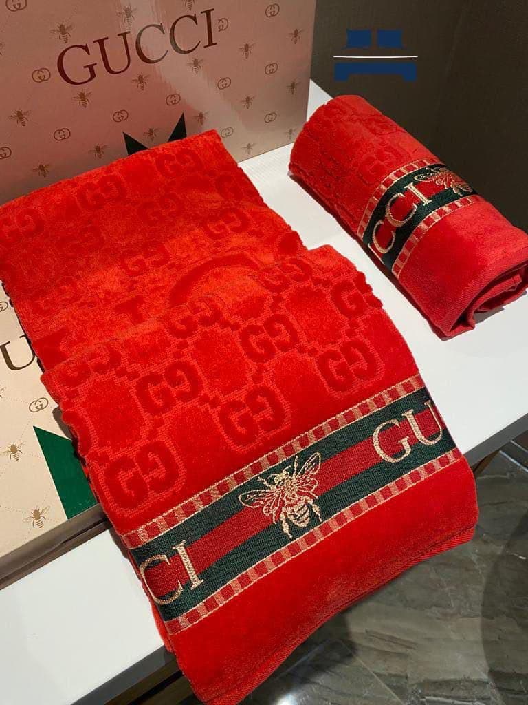 Gucci 2er Set Badetücher